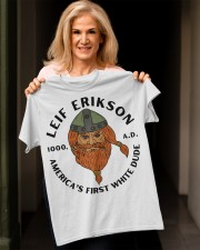 Viking Leif Erikson Classic T-Shirt apparel-classic-tshirt-lifestyle-front-118