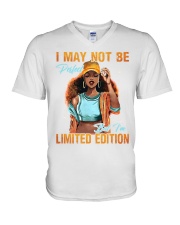 I May Not Be Perfect V-Neck T-Shirt tile