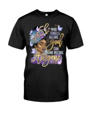 Who Kneels Before God Classic T-Shirt front