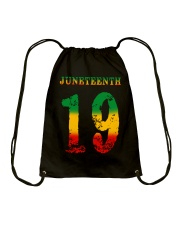 Juneteenth 19 Drawstring Bag tile