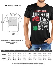 Juneteenth 1865 4 Classic T-Shirt custom-t-shirts-classic-lifestyle-front-198
