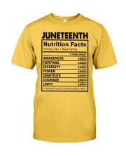 Juneteenth Classic T-Shirt front