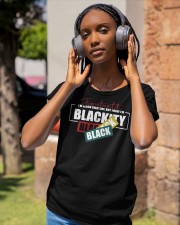 I'm Blackity Classic T-Shirt apparel-ladies-t-shirt-lifestyle-front-83