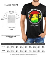 Juneteenth 2 Classic T-Shirt custom-t-shirts-classic-lifestyle-front-198
