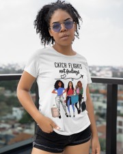 Catch Flights Not Feelings Classic T-Shirt apparel-classic-tshirt-lifestyle-front-250