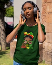 Celebrate Juneteenth Classic T-Shirt apparel-ladies-t-shirt-lifestyle-front-83