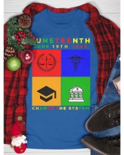June 19th 1865 Change The System Classic T-Shirt custom-t-shirts-classic-lifestyle-front-353