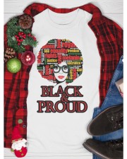 Black And Proud Classic T-Shirt custom-t-shirts-classic-lifestyle-front-353