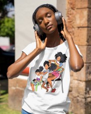 Black Woman Classic T-Shirt apparel-ladies-t-shirt-lifestyle-front-84