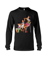 Black Woman Long Sleeve Tee tile