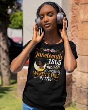 Juneteenth 1865 Classic T-Shirt apparel-ladies-t-shirt-lifestyle-front-83