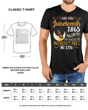 Juneteenth 1865 Classic T-Shirt custom-t-shirts-classic-lifestyle-front-198