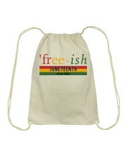 Freeish Juneteenth Drawstring Bag tile