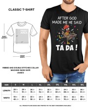 Chicken - After God Made Me He Said Ta Da Classic T-Shirt custom-t-shirts-classic-lifestyle-front-198