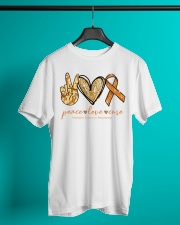 Peace Love Cure Classic T-Shirt lifestyle-mens-crewneck-front-3
