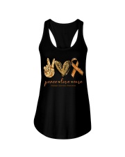 Peace Love Cure Ladies Flowy Tank tile