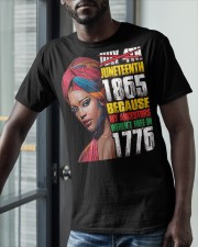 Juneteeth 1865 Classic T-Shirt apparel-classic-tshirt-lifestyle-front-39
