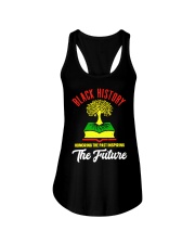 Black History Ladies Flowy Tank tile