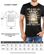 Cat - I'm A Ray Of Sarcastic Classic T-Shirt custom-t-shirts-classic-lifestyle-front-198