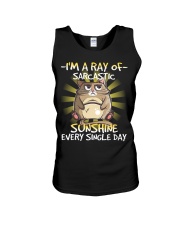 Cat - I'm A Ray Of Sarcastic Unisex Tank tile