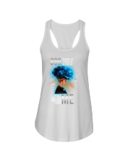 God Bleesed Me Ladies Flowy Tank tile