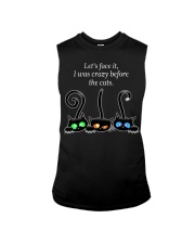 I Was Crazy Before The Cats Sleeveless Tee tile