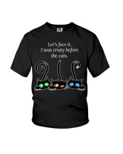 I Was Crazy Before The Cats Youth T-Shirt tile