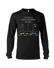 I Was Crazy Before The Cats Long Sleeve Tee tile