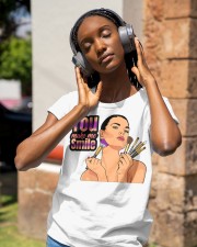 You Make Me Smile Classic T-Shirt apparel-ladies-t-shirt-lifestyle-front-84
