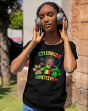 Celebrate Juneteenth Classic T-Shirt apparel-ladies-t-shirt-lifestyle-front-83