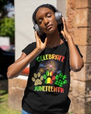 Celebrate Juneteenth Classic T-Shirt apparel-ladies-t-shirt-lifestyle-front-84