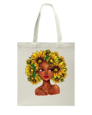 Afro Sunflower Tote Bag tile