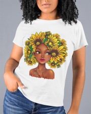 Afro Sunflower Classic T-Shirt custom-t-shirts-classic-lifestyle-front-421