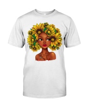 Afro Sunflower Classic T-Shirt front