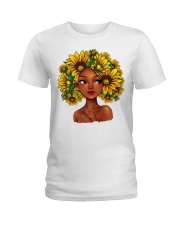Afro Sunflower Ladies T-Shirt tile