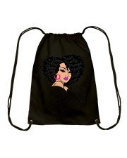 Black girl Magic Drawstring Bag tile