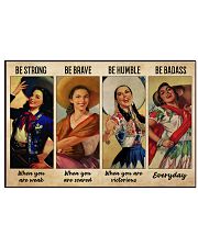 Be Strong When You Are Weak 17x11 Poster front