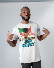 I Give God All The Glory Classic T-Shirt apparel-classic-tshirt-lifestyle-front-32
