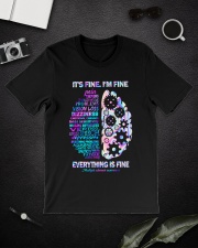 Evething Is Fine Classic T-Shirt lifestyle-mens-crewneck-front-16