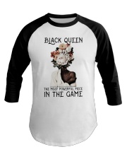 Black Queen The Most Powerful Piece In The Game Baseball Tee tile