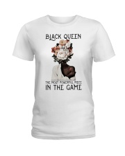 Black Queen The Most Powerful Piece In The Game Ladies T-Shirt tile