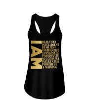 I Am Ladies Flowy Tank tile