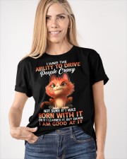 Cat - I Have Ability To Drive People Crazy Classic T-Shirt apparel-classic-tshirt-lifestyle-front-100