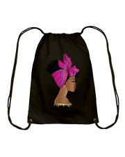 Afro Queen Drawstring Bag tile