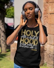 Holy Hood Classic T-Shirt apparel-ladies-t-shirt-lifestyle-front-83