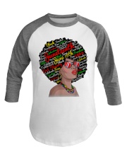 Juneteenth Baseball Tee tile