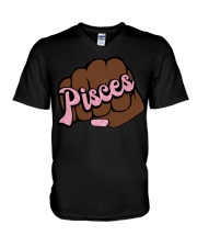 Pisces V-Neck T-Shirt tile