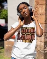 Black Queen Classic T-Shirt apparel-ladies-t-shirt-lifestyle-front-84