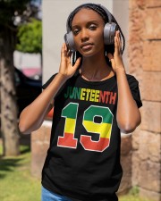 Juneteenth 19 Classic T-Shirt apparel-ladies-t-shirt-lifestyle-front-83