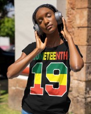 Juneteenth 19 Classic T-Shirt apparel-ladies-t-shirt-lifestyle-front-84